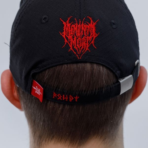 Black Velcro cap + 3 patches