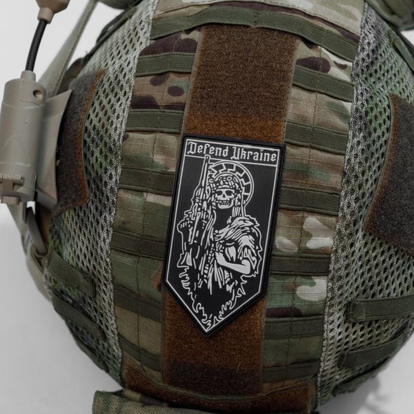 ПВХ Шеврон Defend ukraine DF-11 фото