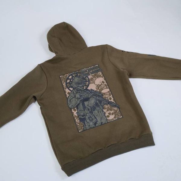 Hoodie "Devils diethe sun rises"