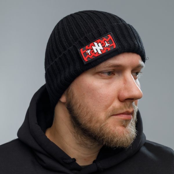 Cap with velcro + 3 chevrons