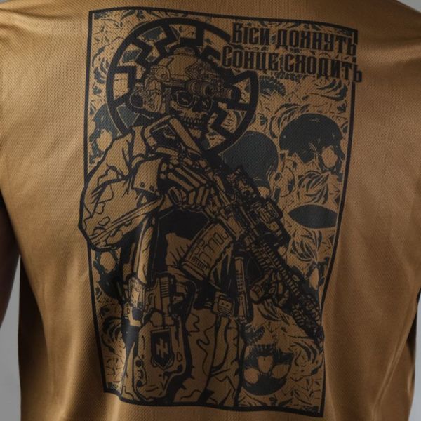 T-shirt "Devils diethe sun rises"