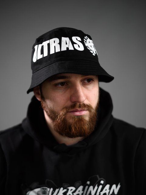 Панама Ukrainian Ultras Чорна СМ-4392 фото